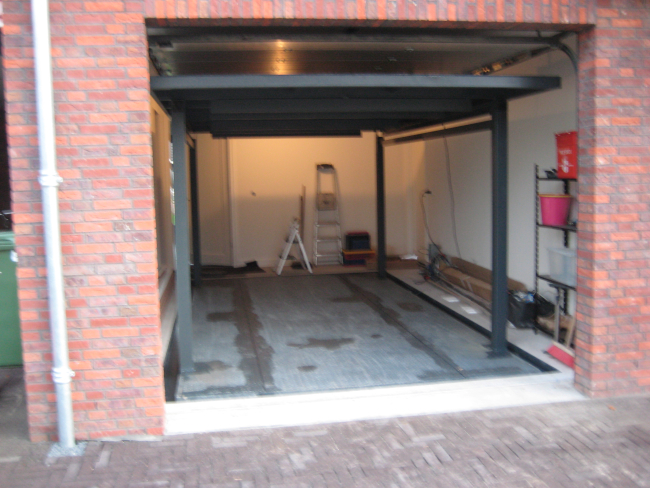 autolift met extra plateau voorbeeld