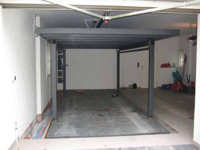autolift met extra plateau voorbeeld
