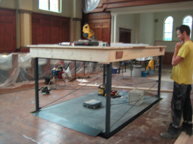 autolift met extra plateau voorbeeld