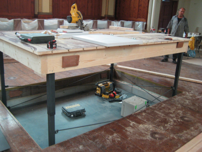 autolift met extra plateau voorbeeld