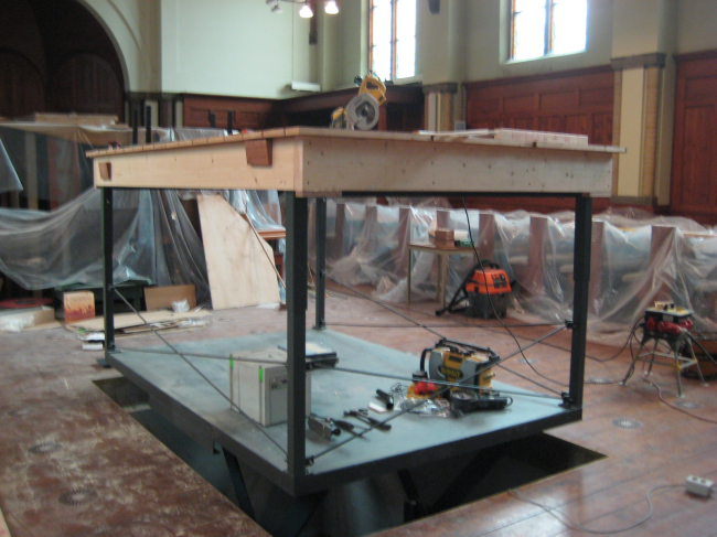 autolift met extra plateau voorbeeld