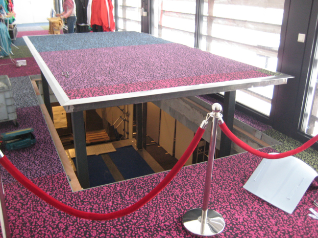 autolift met extra plateau voorbeeld